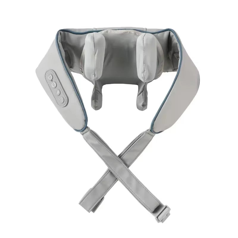 New 2026 Brushless Motor Neck and Shoulder Massager Wireless Shoulder and Back Kneading Massage Shawl Neck Masajeador